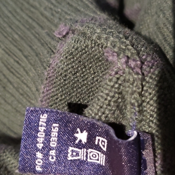 Devner Hayes Men's Pullover 3/4 Zip Long Sleeve Snap Buttons Large - Picture 10 of 10